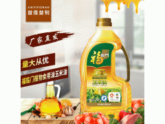 福临门植物食用油玉米油1.8L*6瓶压榨玉米油非转基因五一佳节礼品